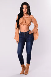 Make Some Noise Skinny Jeans - Dark Denim Ins Street